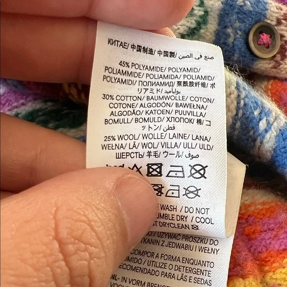 Mini Boden Wool Blend Cardigan - Picture 4 of 6